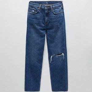 Zara Premium HW Kick Jeans